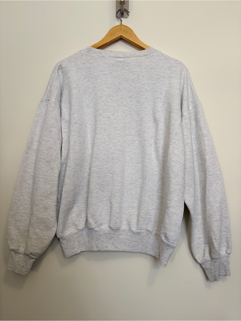 Vintage 90s Bulletin Athletic Team Canada Hockey Crewneck Sweatshirt Large Grey - Picture 6 of 13